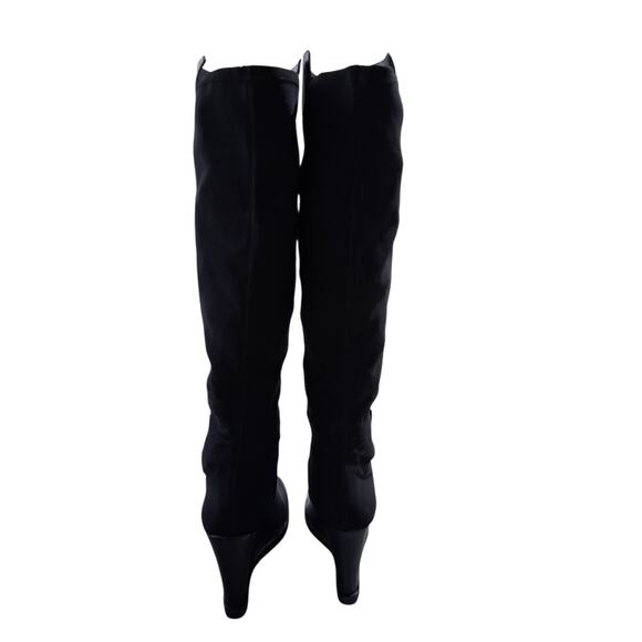 Vince Camuto Leather Women's 8½M Knee High Wedge Platform Stretch Kaelen Boots - Picture 9 of 13